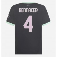 Camisa de time de futebol AC Milan Ismael Bennacer #4 Replicas 3º Equipamento 2024-25 Manga Curta